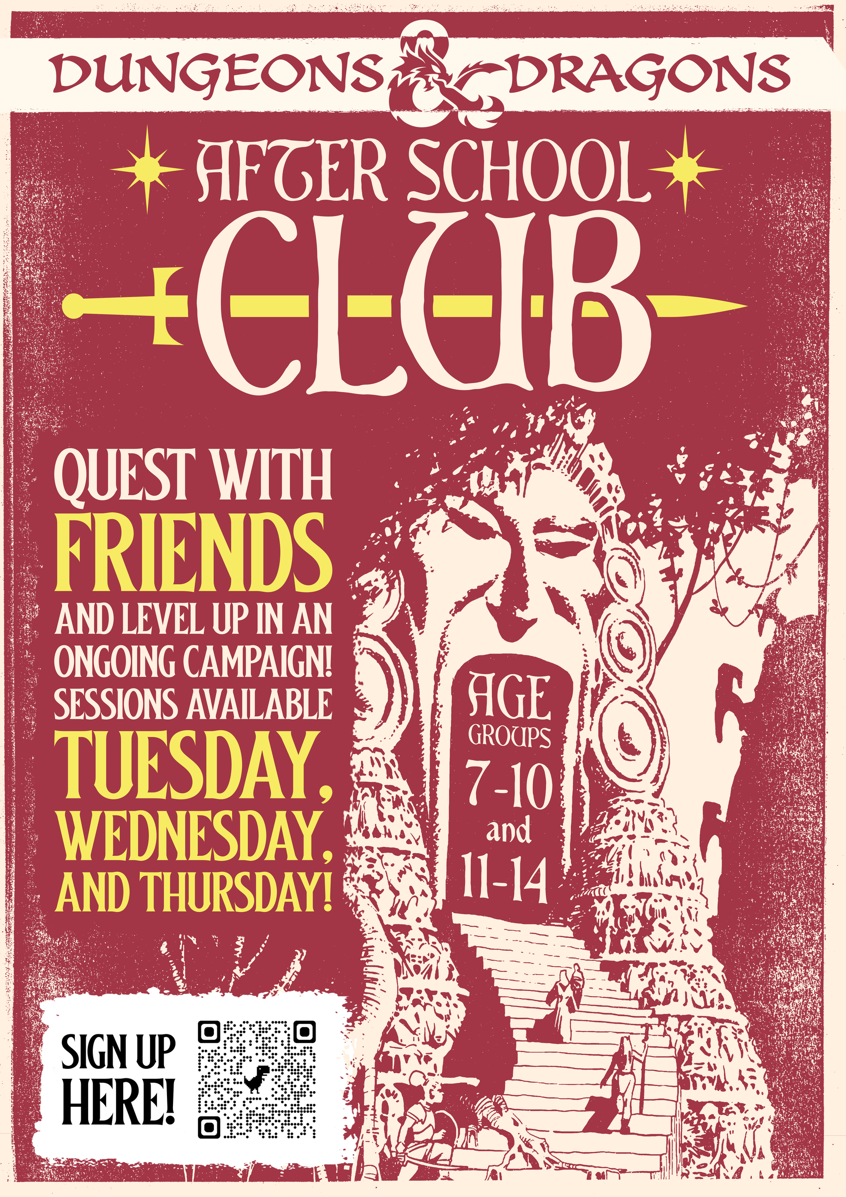 Paladins League Flyer